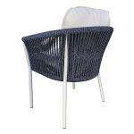 Cadeira Corda Náutica Verona- Branco com Azul (2)